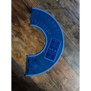 Calm Paws Calming E-Collar for Medium Dogs Blue Recovery Cone Adjustable 7-12in